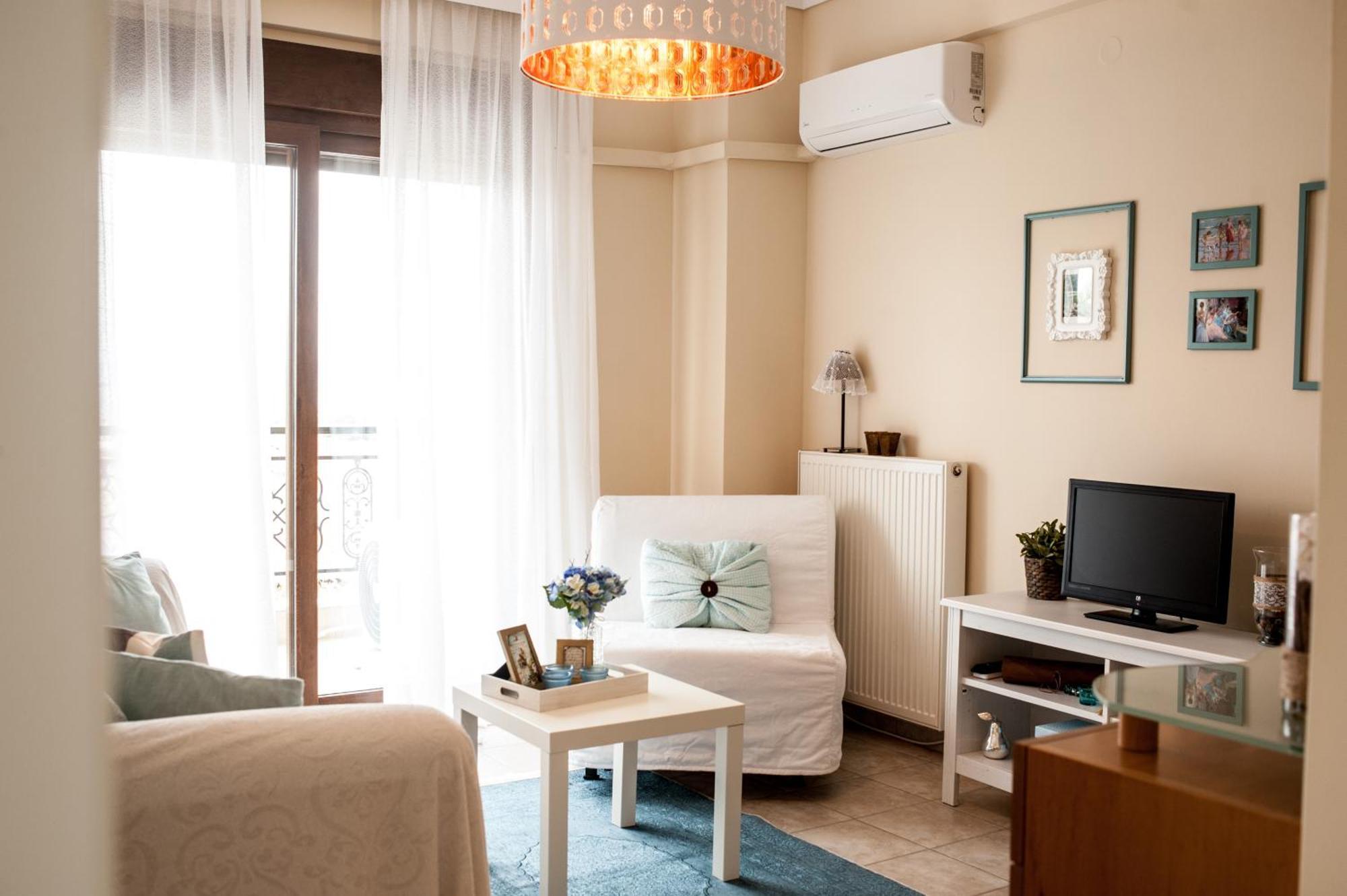 Ferienwohnung Sea View Flat Peraía Exterior foto