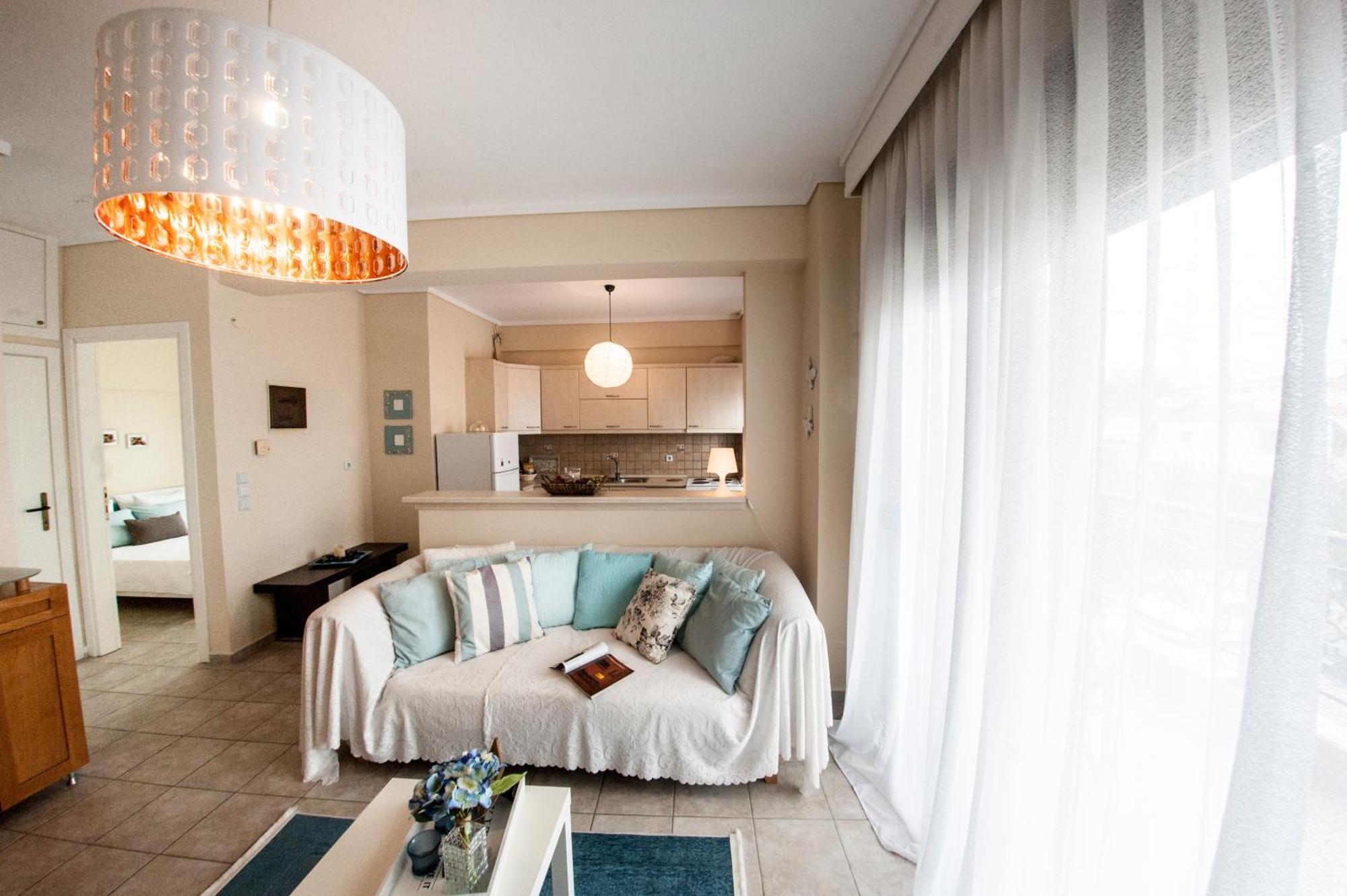 Ferienwohnung Sea View Flat Peraía Exterior foto