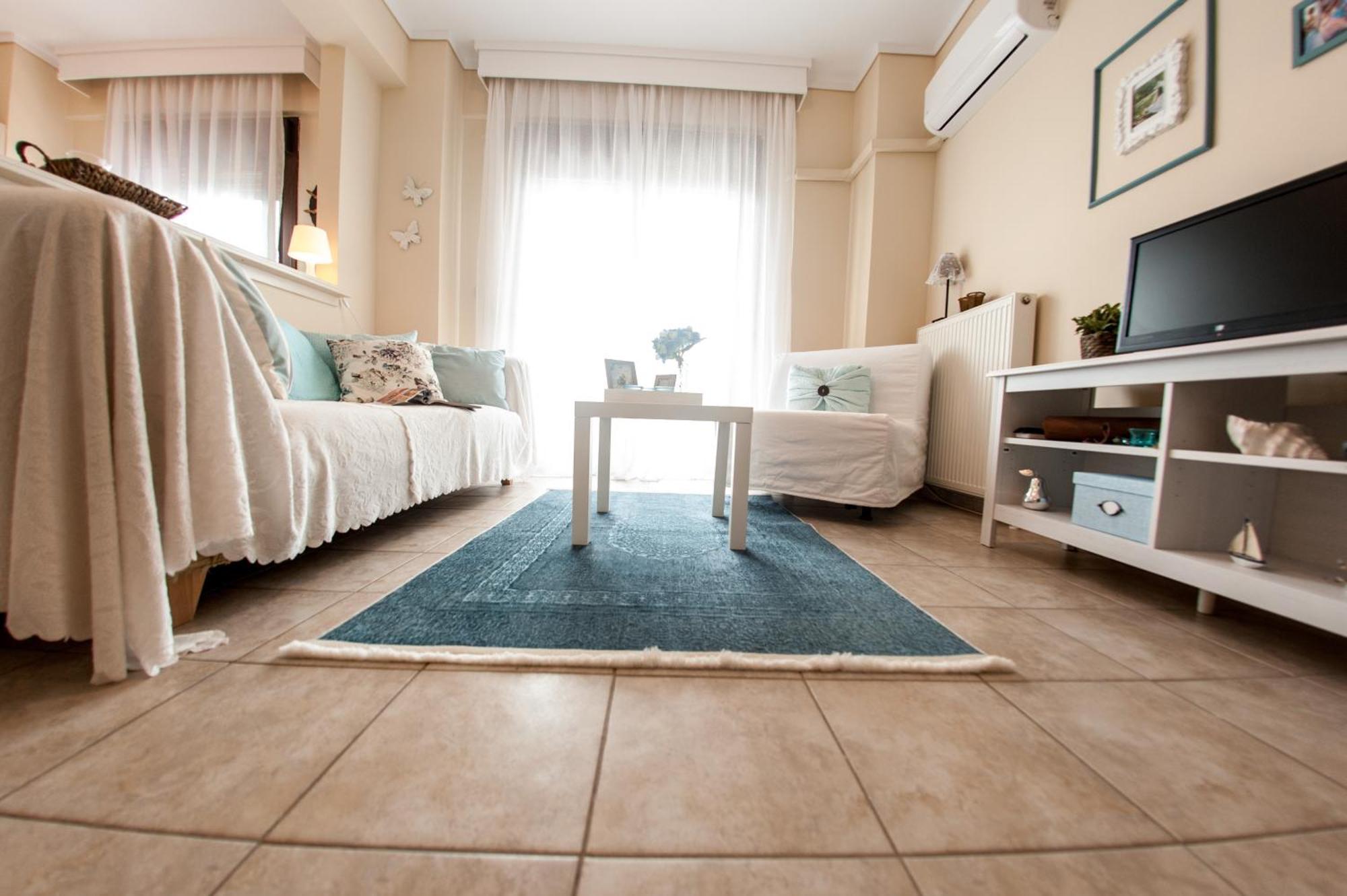 Ferienwohnung Sea View Flat Peraía Exterior foto