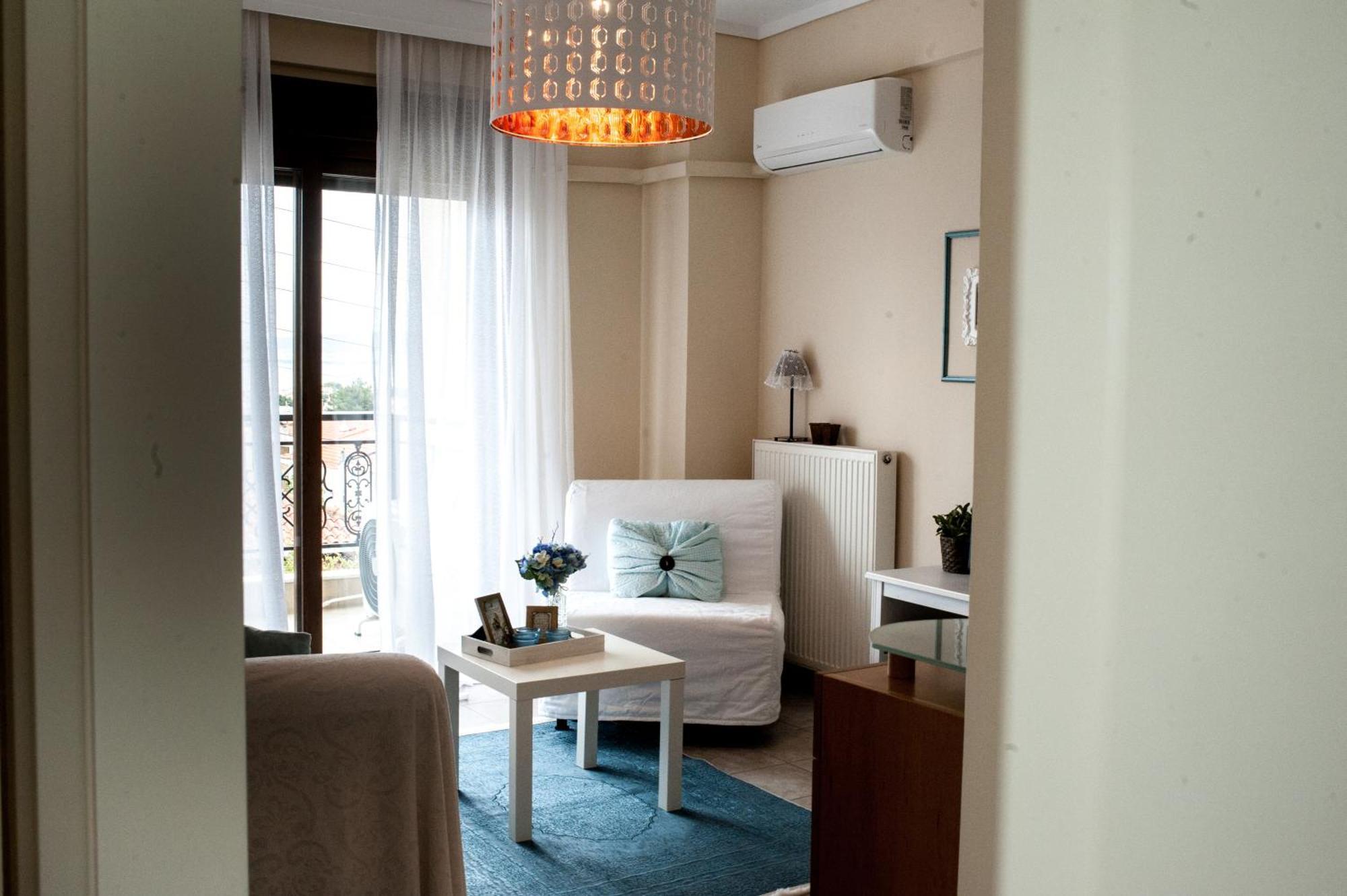 Ferienwohnung Sea View Flat Peraía Exterior foto