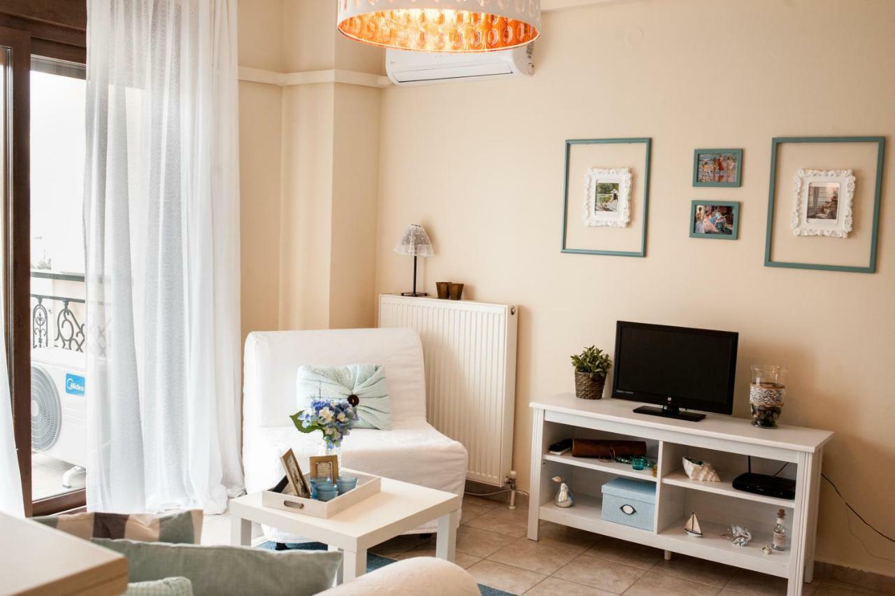 Ferienwohnung Sea View Flat Peraía Exterior foto
